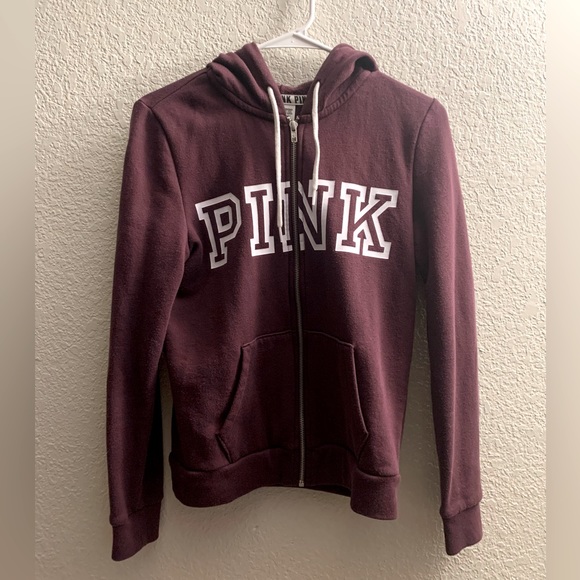 PINK Victoria's Secret Sweaters - PINK Zip Up Hoodie